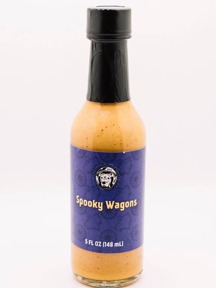 Spooky Wagon for wholesale by Bradshaw Sauce Company