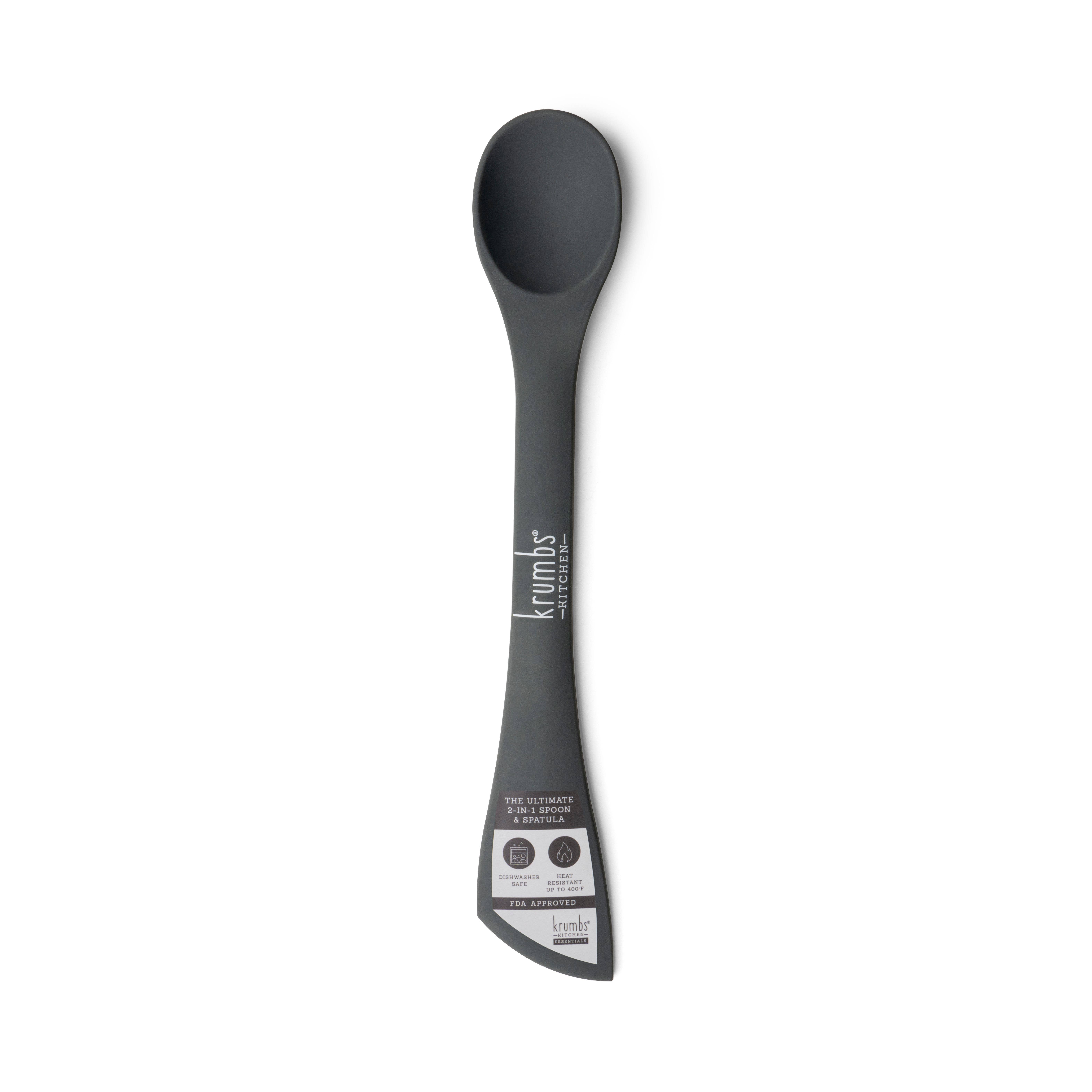 DM Merchandising - Wholesale Kitchen Tool/Gadget - Krumbs Kitchen The Ultimate 2-in-1 Spoon & Spatula2
