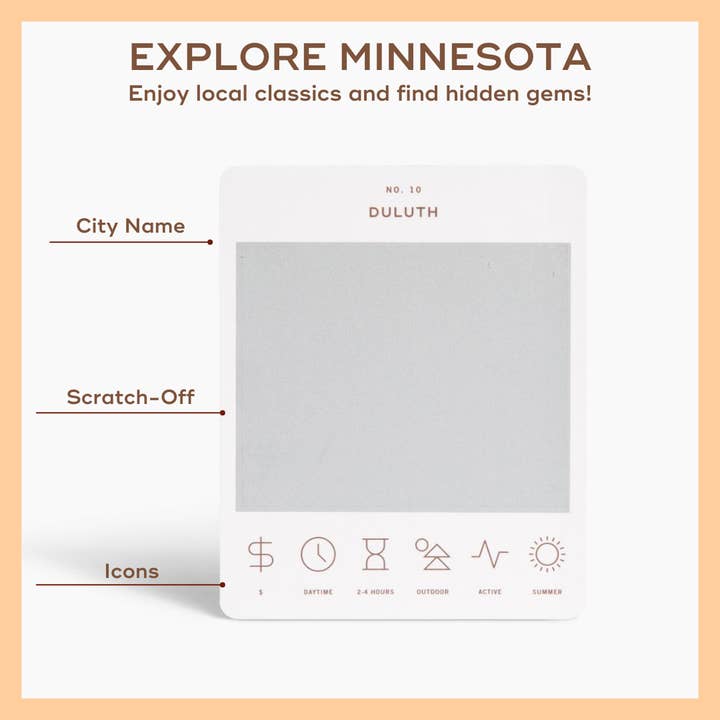 Reach International Outfitters - Wholesale Card Game - Minnesota Adventure Bucket List