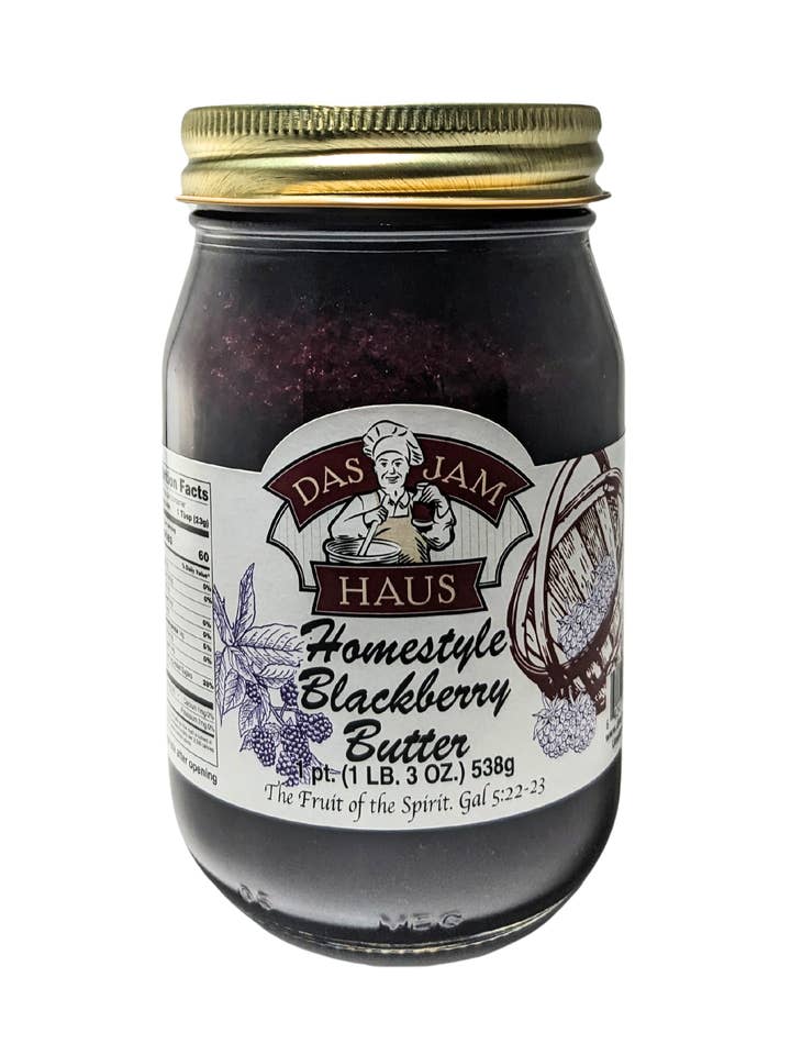 Blackberry Butter for wholesale by Das Jam Haus