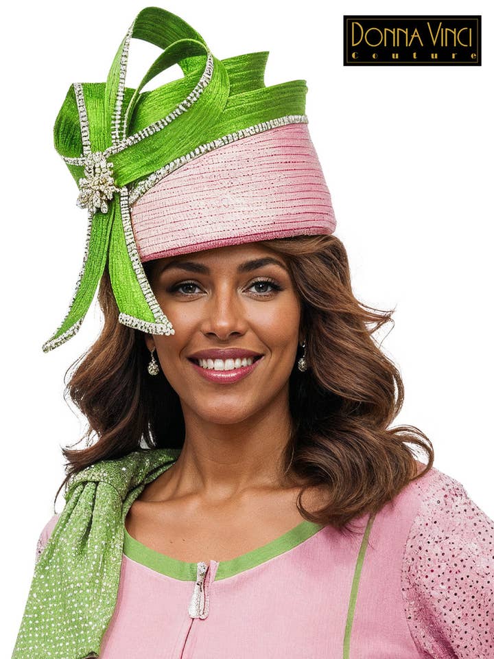 Chapeau Donna Vinci Couture, Style H13461 pour la vente par Donna Vinci