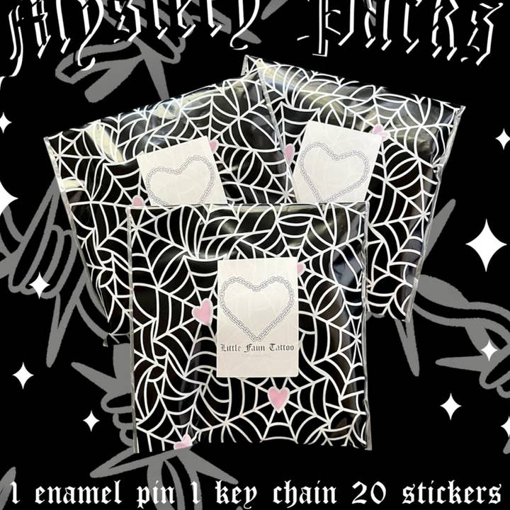Mystery Pack for wholesale by Little Faun Tattoo