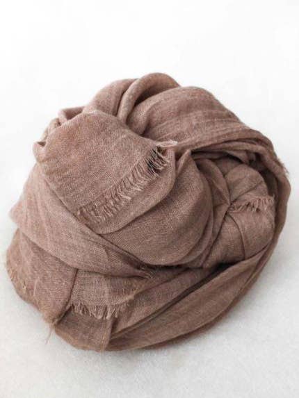 S1-006 scarf - Taupe for wholesale by Aardwolf Jewelry