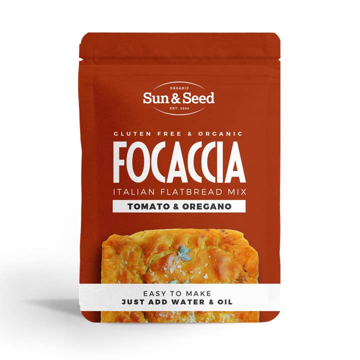Gluten Free Focaccia Mix - Tomato & Oregano and other Purchase wholesale gluten free pizza base. Free returns & net 60 terms on Faire trending on Faire.