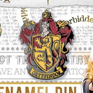 Ata-Boy - Wholesale Lapel Pin/Button - Harry Potter Gryffindor Crest Enamel Pins0