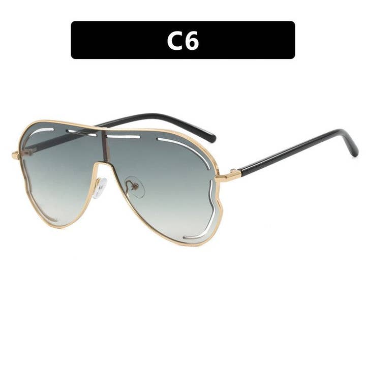 Ekartini – Óculos de sol - Mulher por atacado – Óculos de Sol Cat Eye Oversized na Moda7