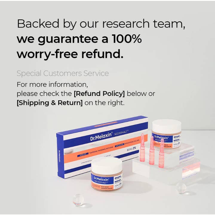 K Motives Beauty - Wholesale Facial Serum/Concentrate - Dr.Melaxin Necksphalt ECM Neck Barrier Ampoule 1.5ml x 10ea1