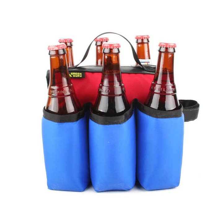 Alchemy Goods – wholesale Flaskräcke/-hållare – Green Guru- Sixer 6-pack isolerad dryckeslåda