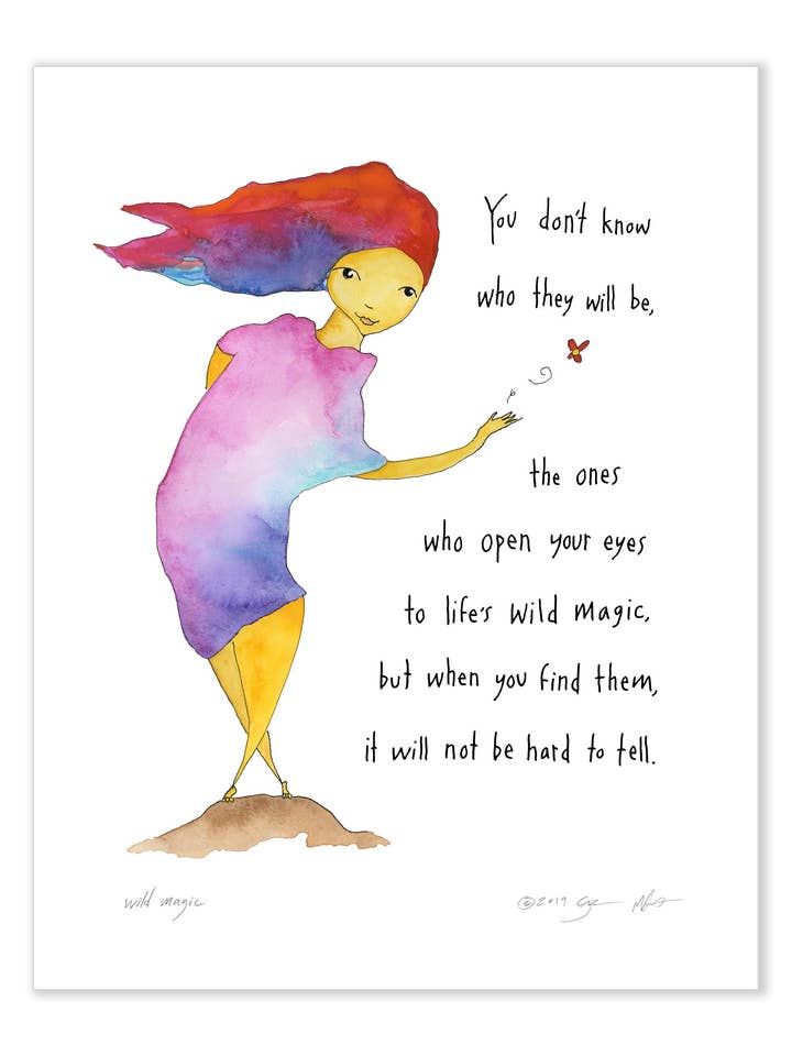 Wild Magic 11x14 Kunstdruck für den Großhandel von StoryPeople