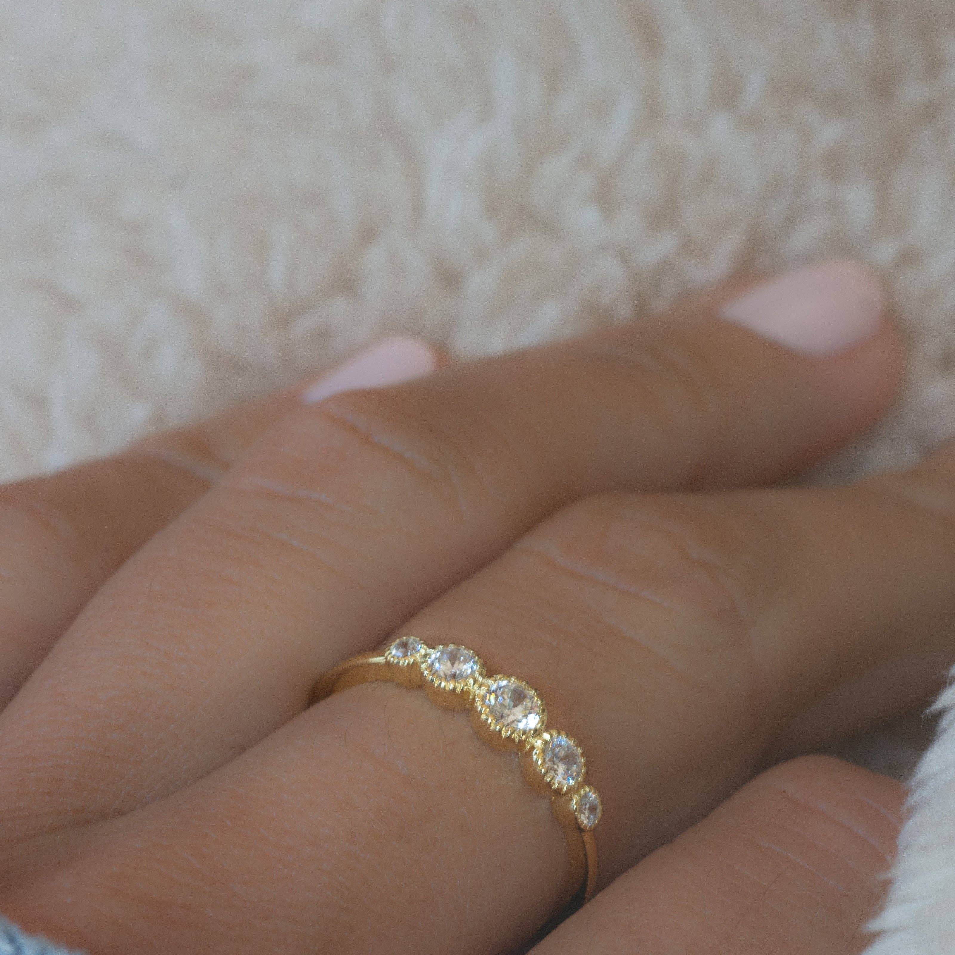 Sami Jewels - Vendita all'ingrosso Anelli multipietra - Anello con castone 51