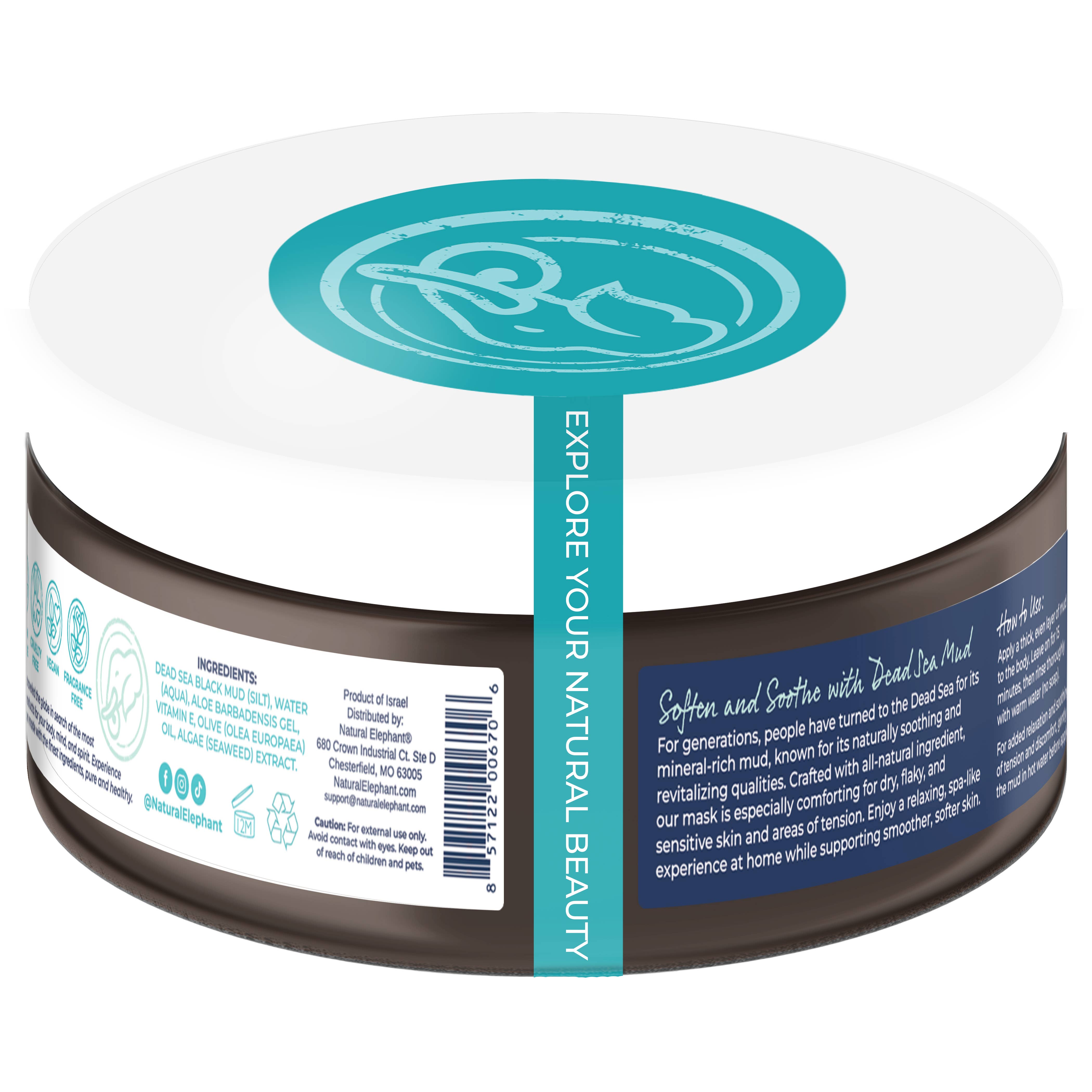 Natural Elephant - Wholesale Gezichtsmasker - Moddermasker uit de Dode Zee6