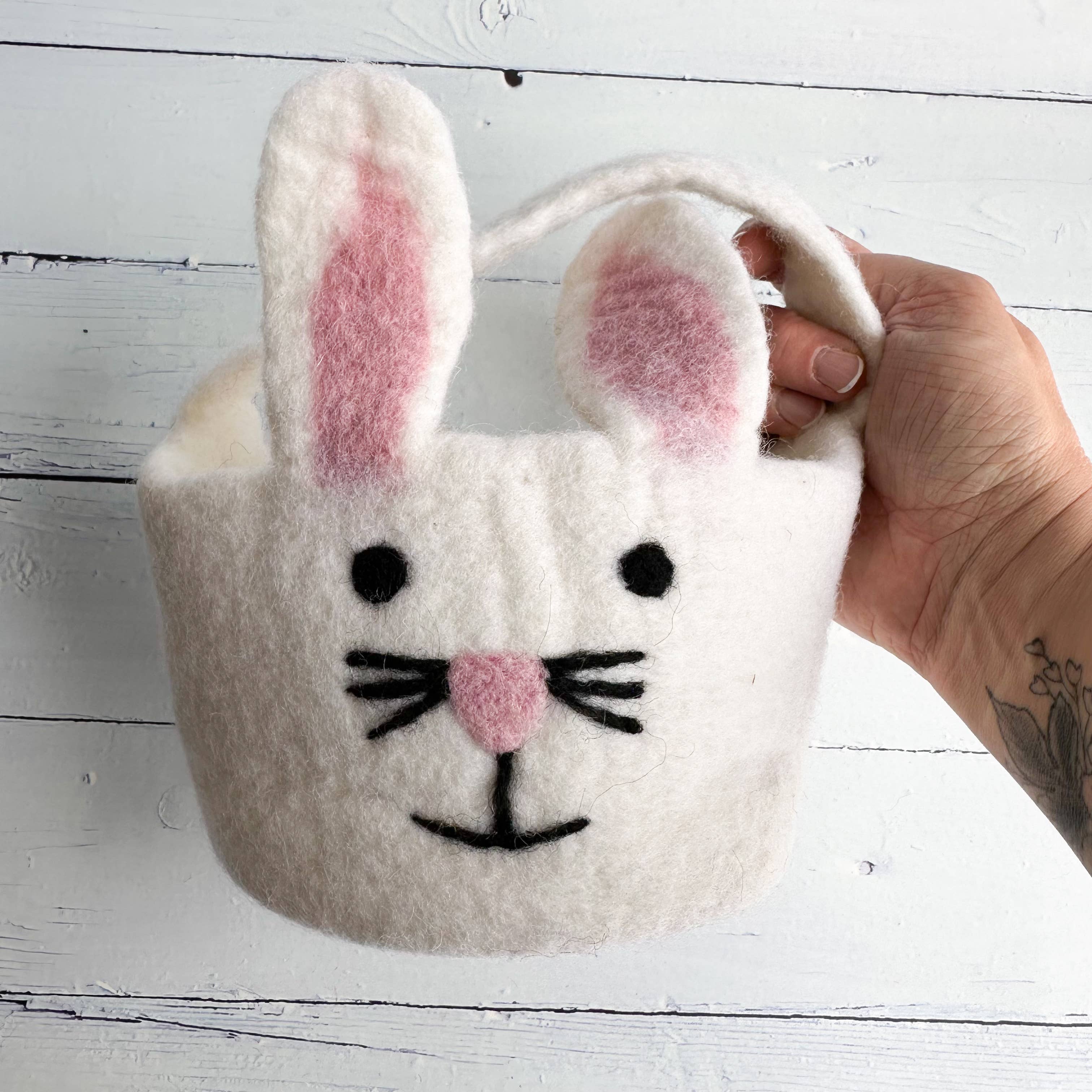 Sewing Seeds Play - Wholesale Basket - Kids & Baby - One Felt Easter Bunny Basket 2