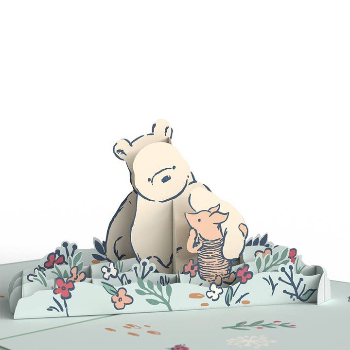 Disney’s Winnie the Pooh Thinking of You 5''x7'' Card for wholesale by Lovepop Cards