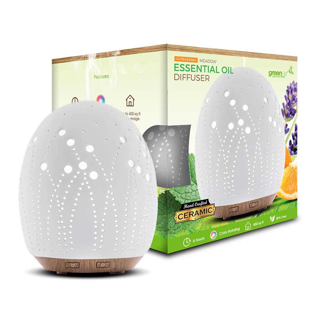 Greenair Inc. - Wholesale Electronic Diffuser - Meadow hand crafted ceramic aroma diffuser holiday gift1