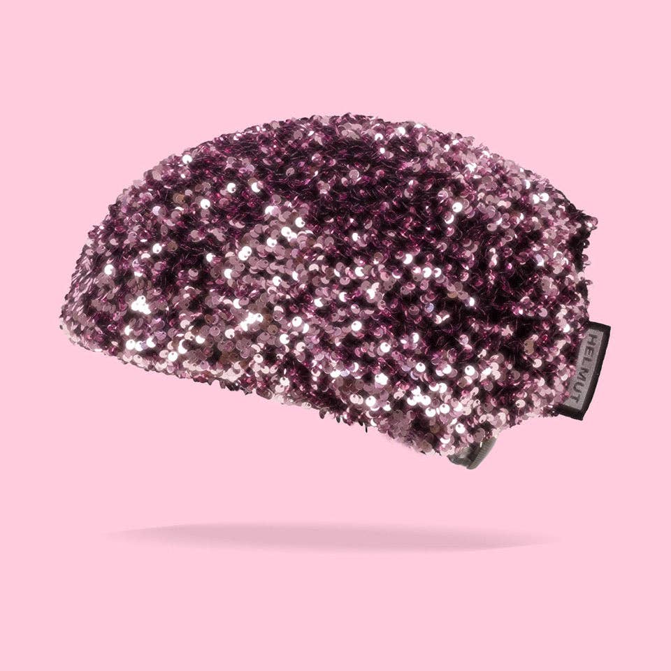 Helmut cover - Vente Accessoires de vélo - Couvre-casque: Les Paillettes - Light Pink0