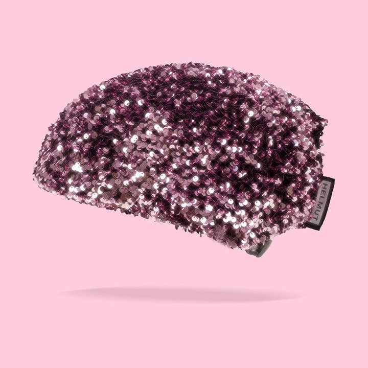 Helmut cover - Vente Accessoires de vélo - Couvre-casque: Les Paillettes - Light Pink