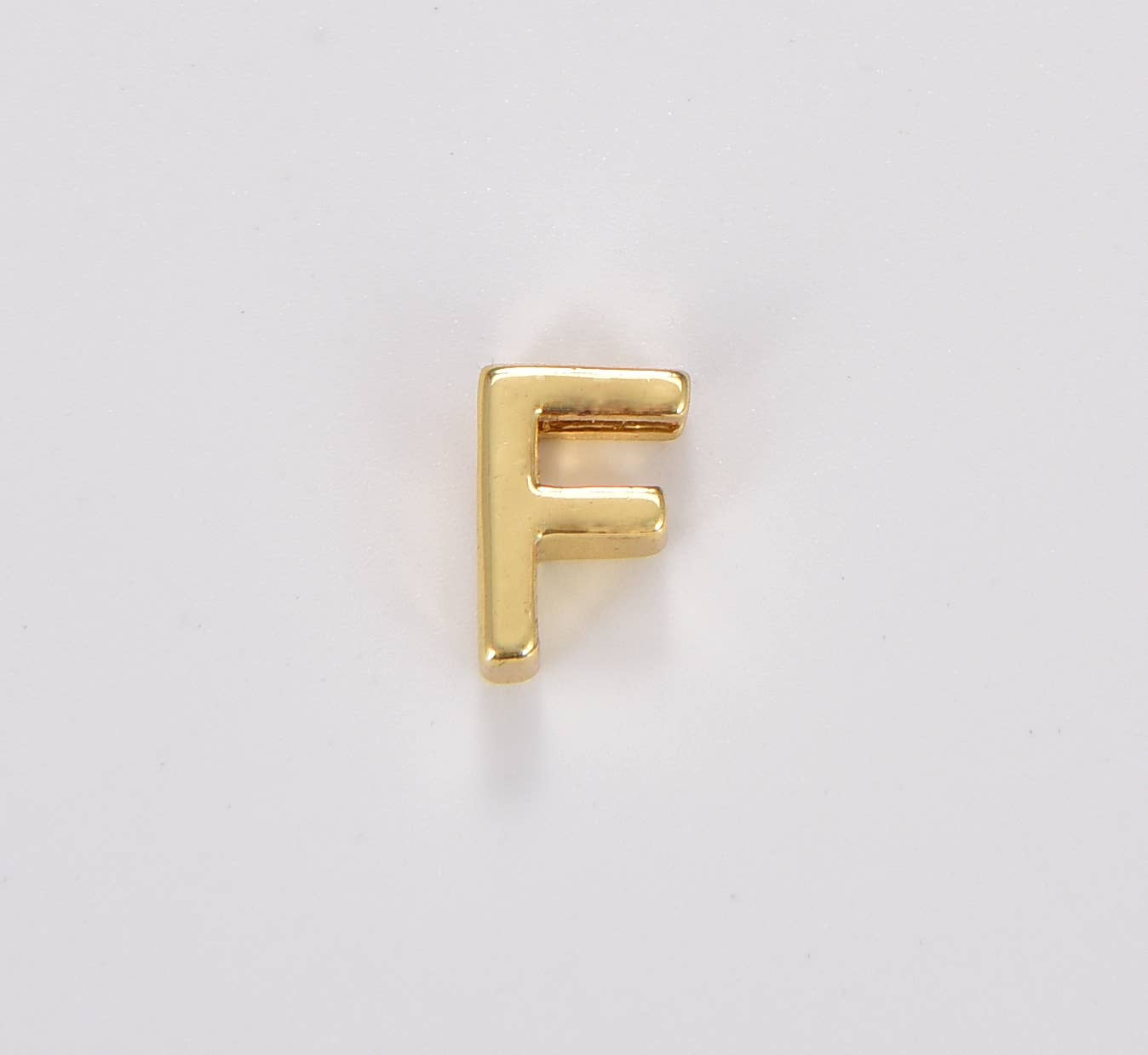 Beads Creation - Wholesale Individuele bedel/hanger - 18K verguld alfabet letter initiale monogram hanger6