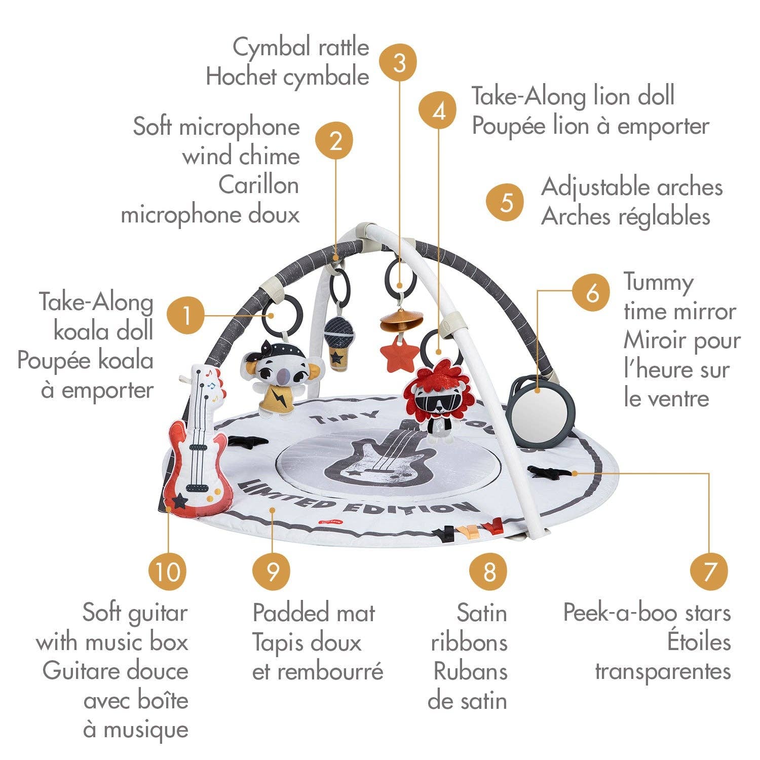 Kleine Rocker Tiny Love Roll With Me Gymini für den Großhandel auf Faire2