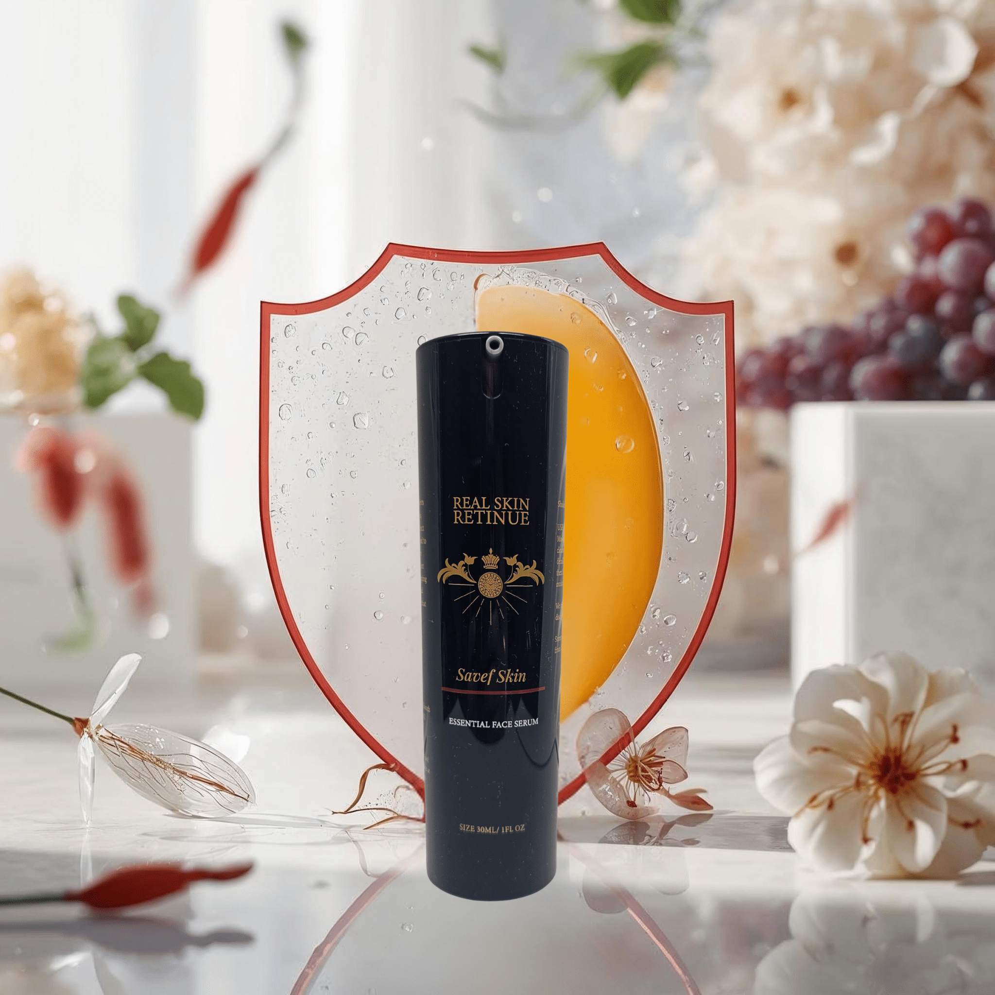 Real Skin Retinue - Wholesale Facial Serum/Concentrate - Savef Skin Essential Face Serum | Preserve, Support, Defend — The Ultimate Skincare Shield5