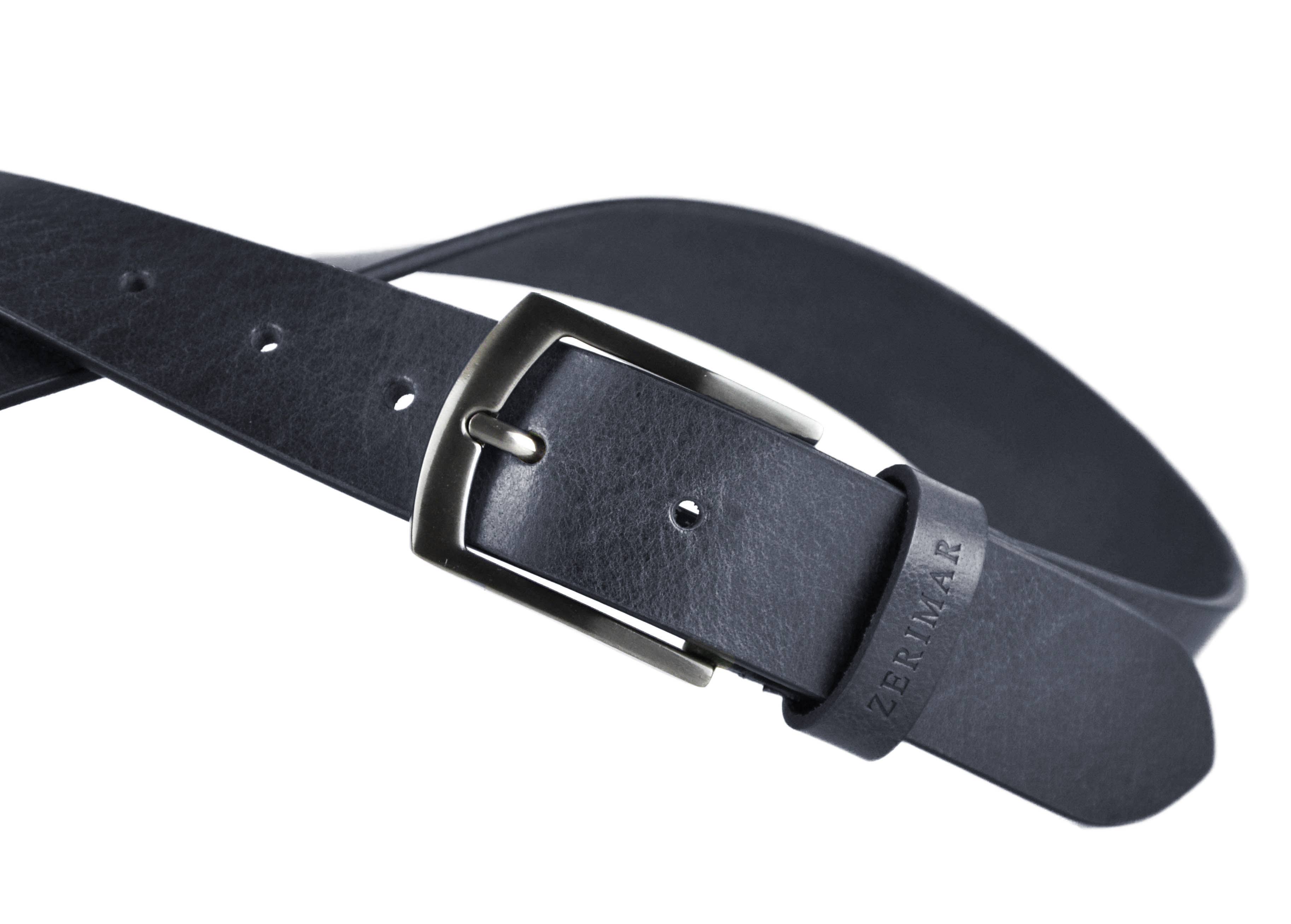 Zerimar 1942 - Wholesale Riem - Heren - Zerimar 1942 Herenriem van rundleren, 34 mm breed16