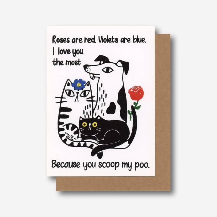 Carte de vœux Roses sont rouges pour la vente par ShangDaili