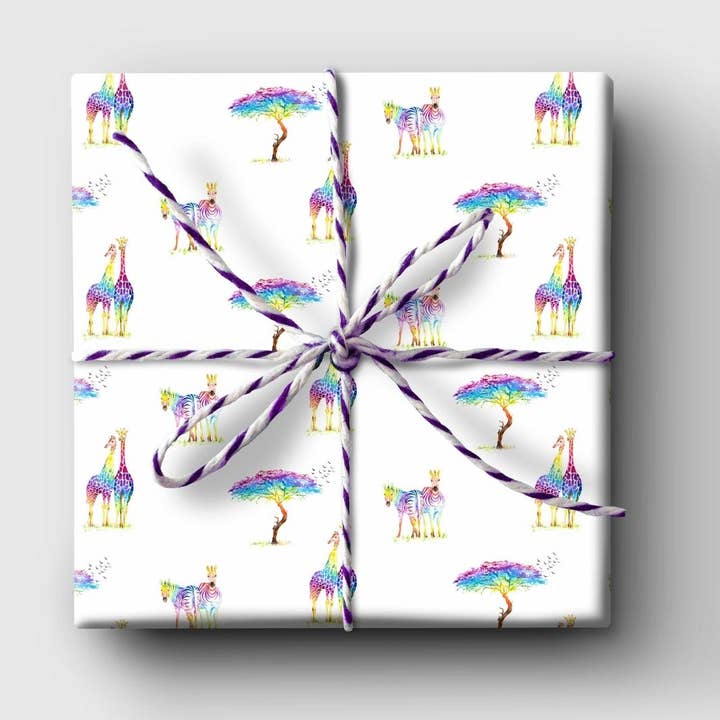 Curlicue - Wholesale Flat wrap - Savannah wrapping paper - sustainable & eco-friendly7