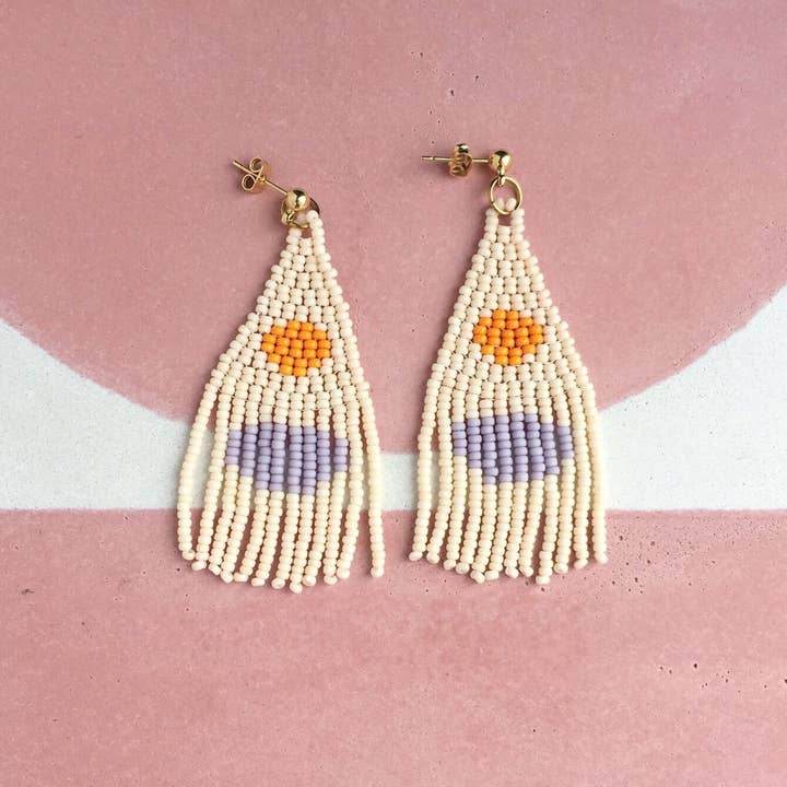 Loela – wholesale Tassel earrings – Fringe Earrings3