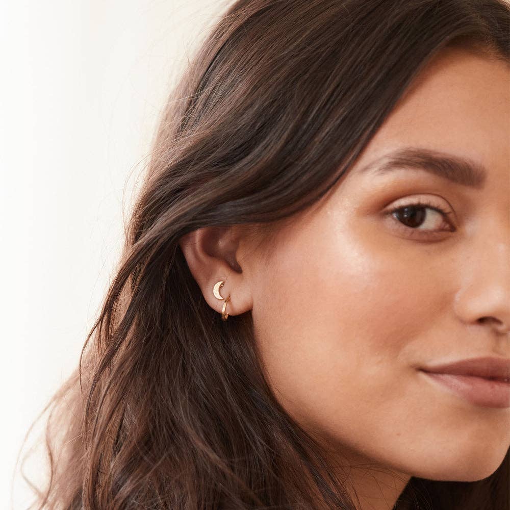 Scout Curated Wears - Wholesale Jewelry Set - Ella Stud Trio - Gold2