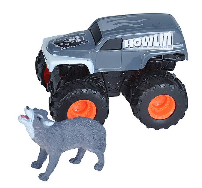 Wild Republic - Wholesale Toy Car/Truck - Kids - Adventure-Mini Truck Wolf 4"