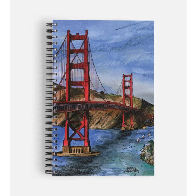 San Francisco CA Notitieboeken | 10 SF Souvenir Journals voor wholesale door Totally Toronto Art/Sassy City Studio