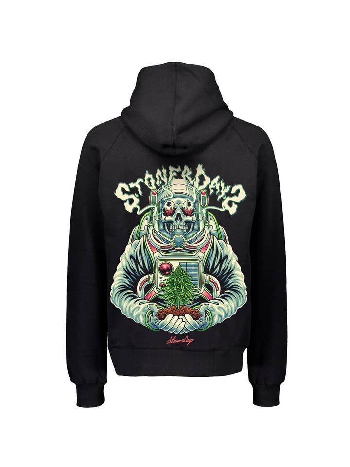 StonerDays Apparel – Hoodie – Unissexo por atacado – Capuz Espaçado8