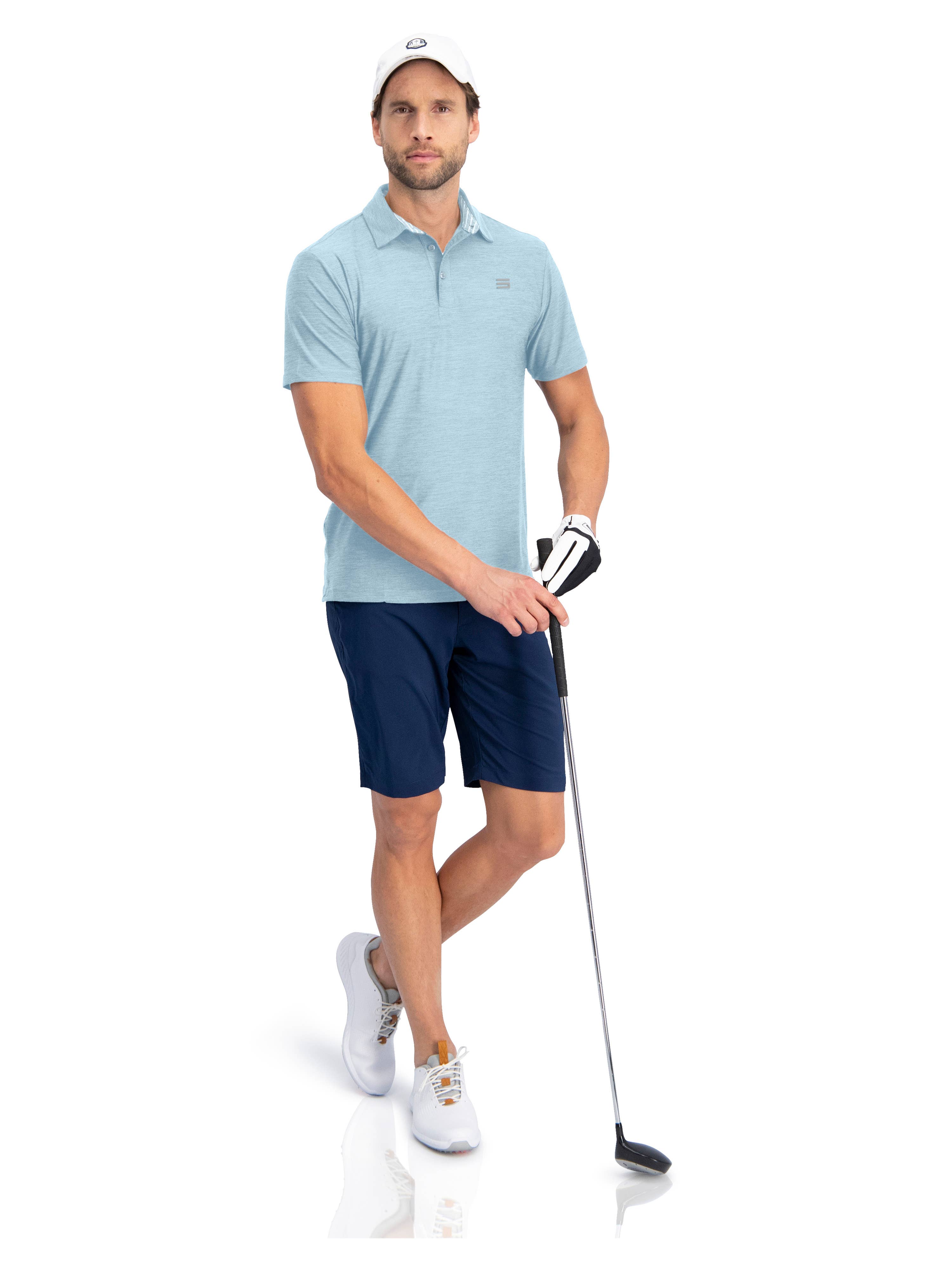 Three Sixty Six - Wholesale Polo - Heren - Sneldrogende golfshirts voor heren, korte mouwen, sportpolo19