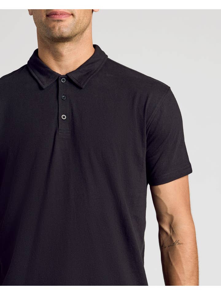 True Classic - Wholesale Polo - Men's - Black Classic Polo3