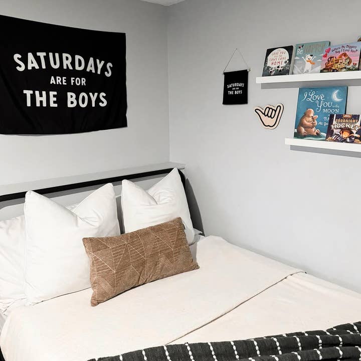 Cherrypick - Wholesale Banner - Kids & Baby - Saturdays Are For The Boys Banner - Boyhood Wall Decor