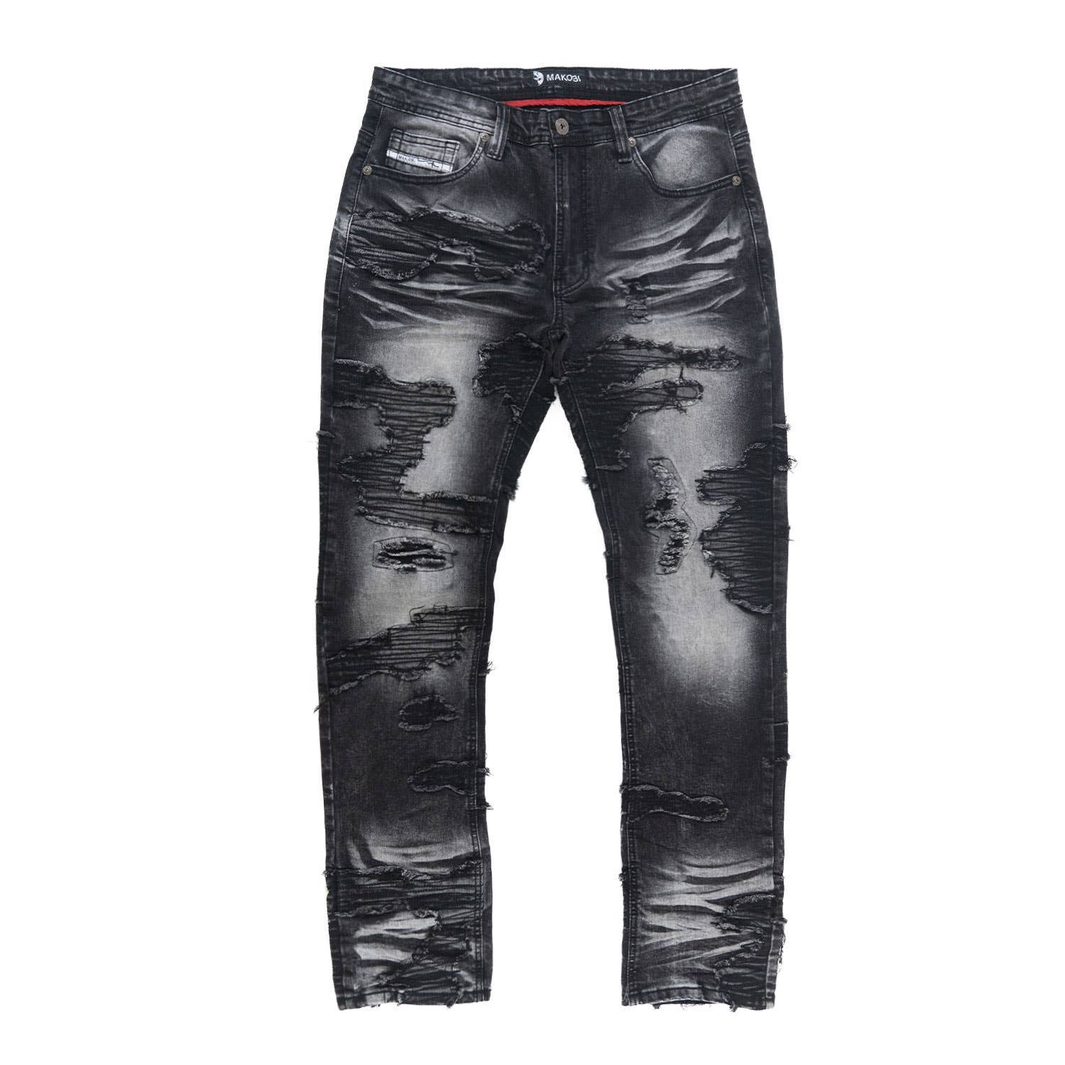 M1781 Prato Jeans - Black Wash for wholesale on Faire2