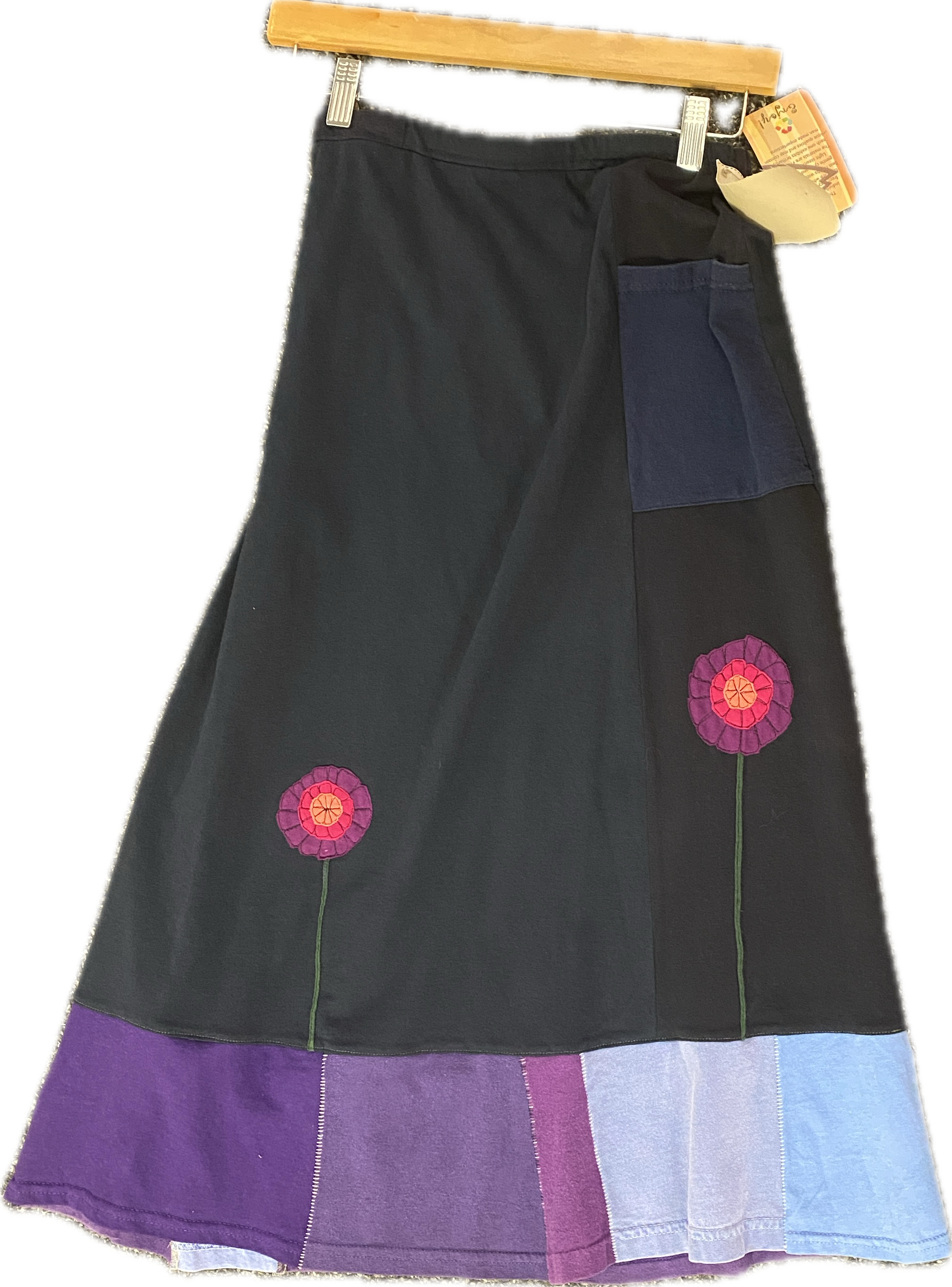 Sardine Clothing Co. – Großhandel Rock – Damen – Langer Applikationsrock-Zinnie0