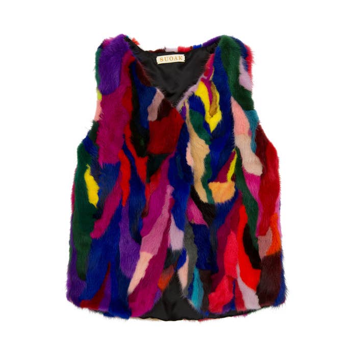 Mink Fur Vest for wholesale by SUOAK