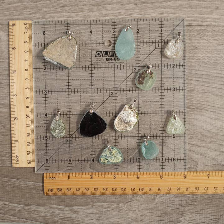 Keystone Crystals - Wholesale Individuele bedel/hanger - Hanger of oorbellen van Romeinse glazen sieraden2