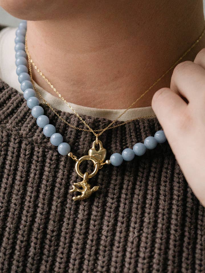 20 inch Beaded Necklaces for wholesale by OUI CHEF STUDIO