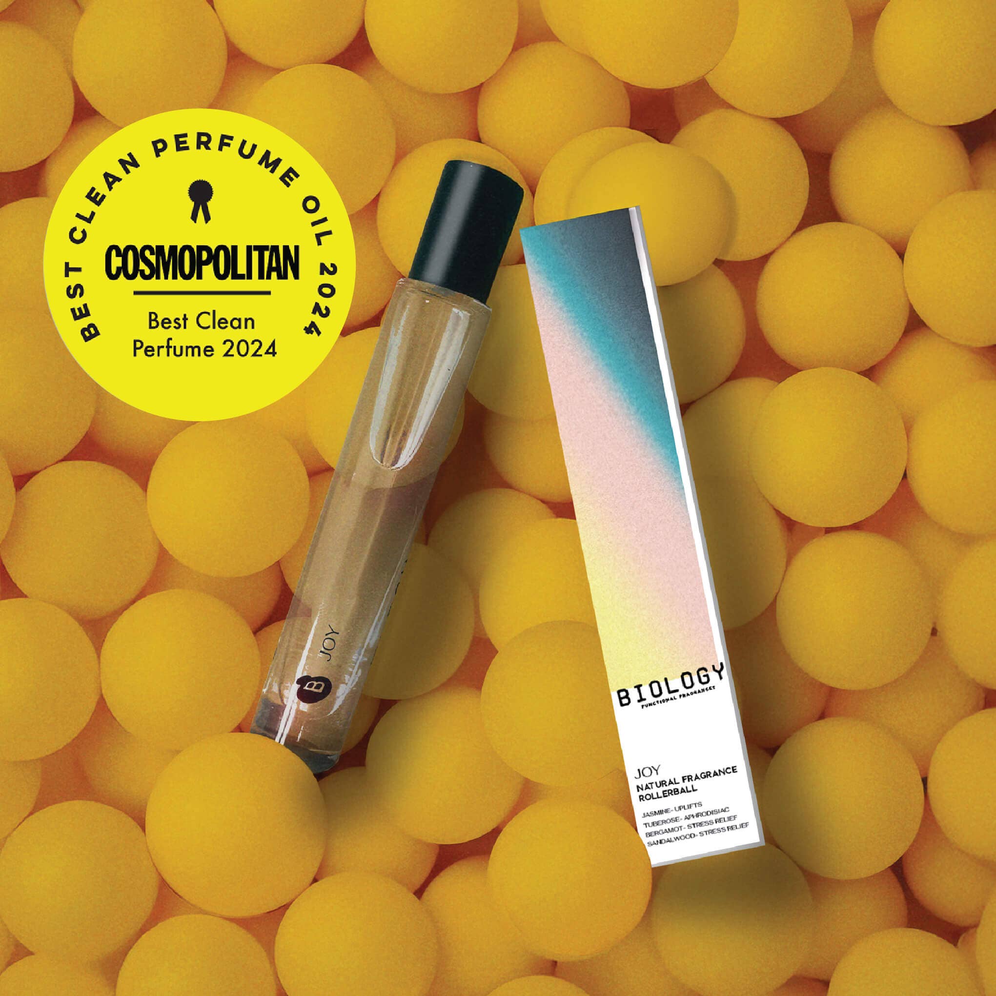 Biology Functional Fragrances - Wholesale Roll-On Fragrance - JOY – Jasmine Tuberose Sandalwood | Natural Fragrance Oil3