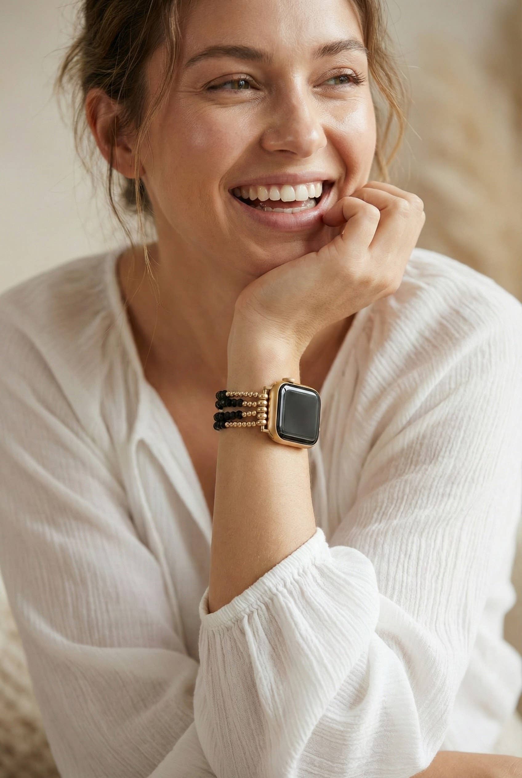 Cape Diablo - Wholesale Watch Band/Strap - Women's - Luxury Link Stretch Apple Watch Strap1