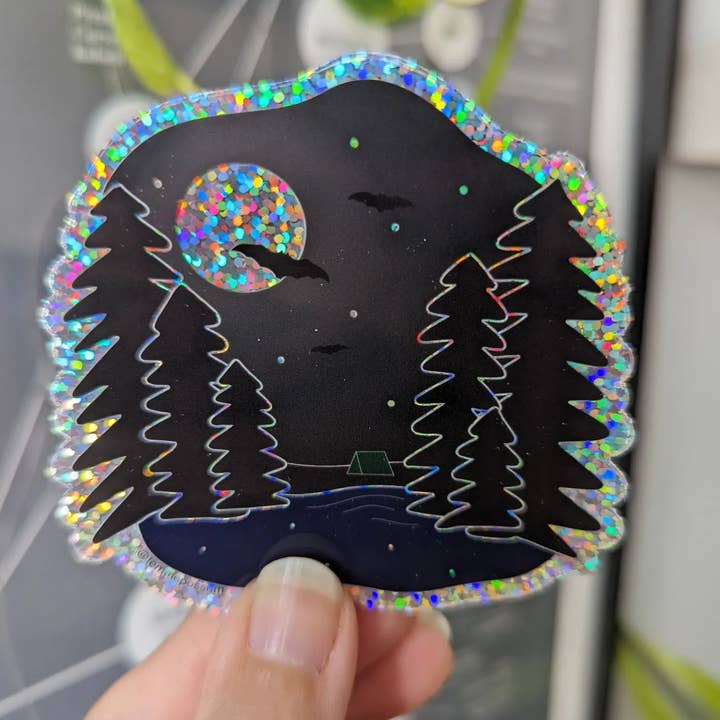 Welcome to Camp Spooky Sticker for wholesale by femmepossum