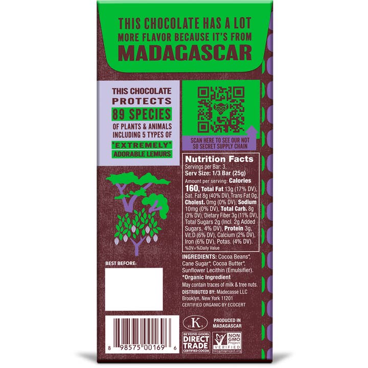 Beyond Good - Wholesale Chocolate Bar - 92% Pure Dark Chocolate1