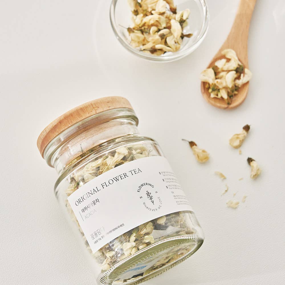 KKOKDAM Premium Flower Tea - Wholesale Loose Tea - Original Flower Tea 10g Glass Jar - 8 Variations2