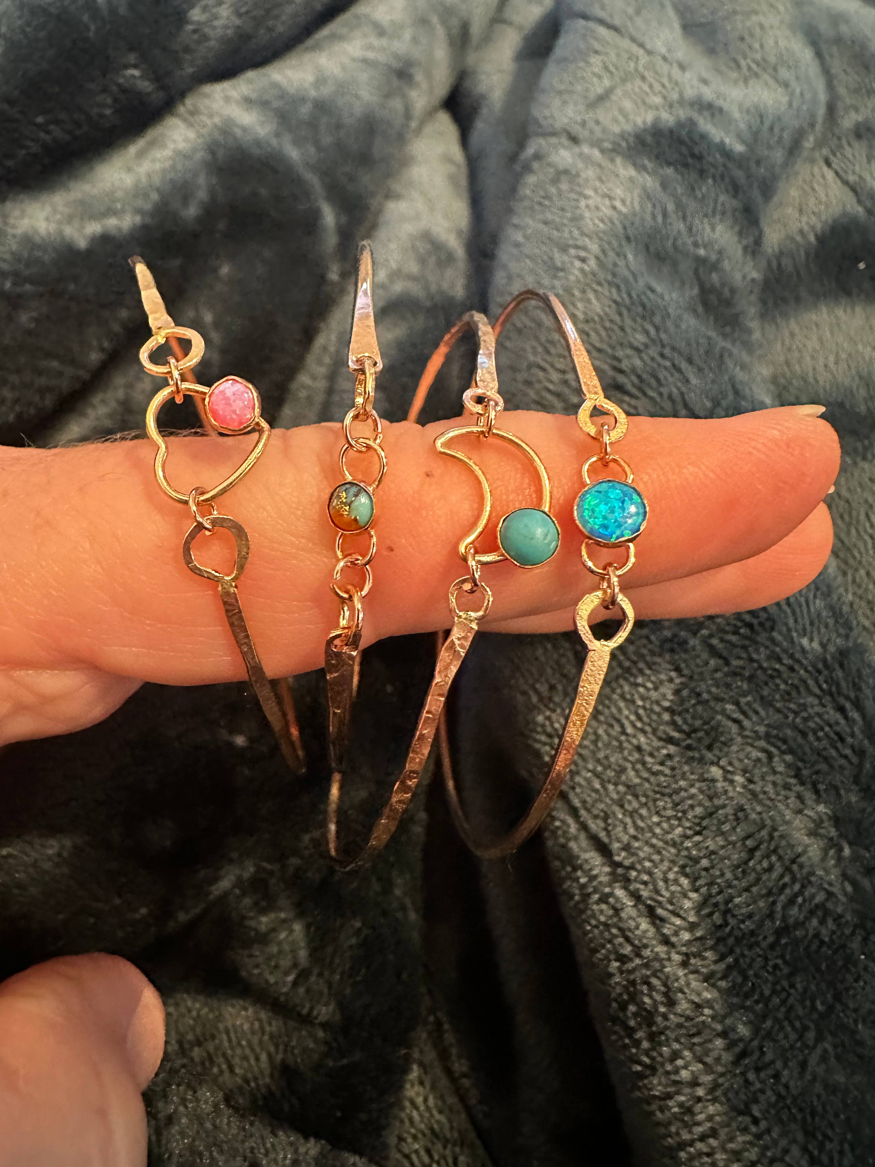 the lilypad project - Wholesale Cuff Bracelet - Permanent Jewelry 14K gold fill Bangles3