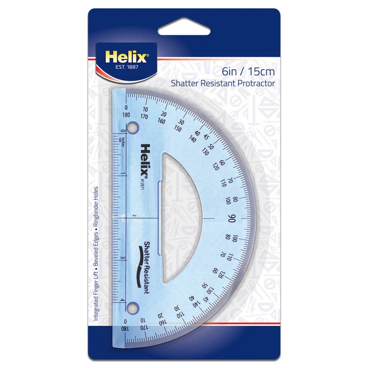 Protracteur professionnel résistant aux chocs à 180°, 6 po pour la vente par Janod