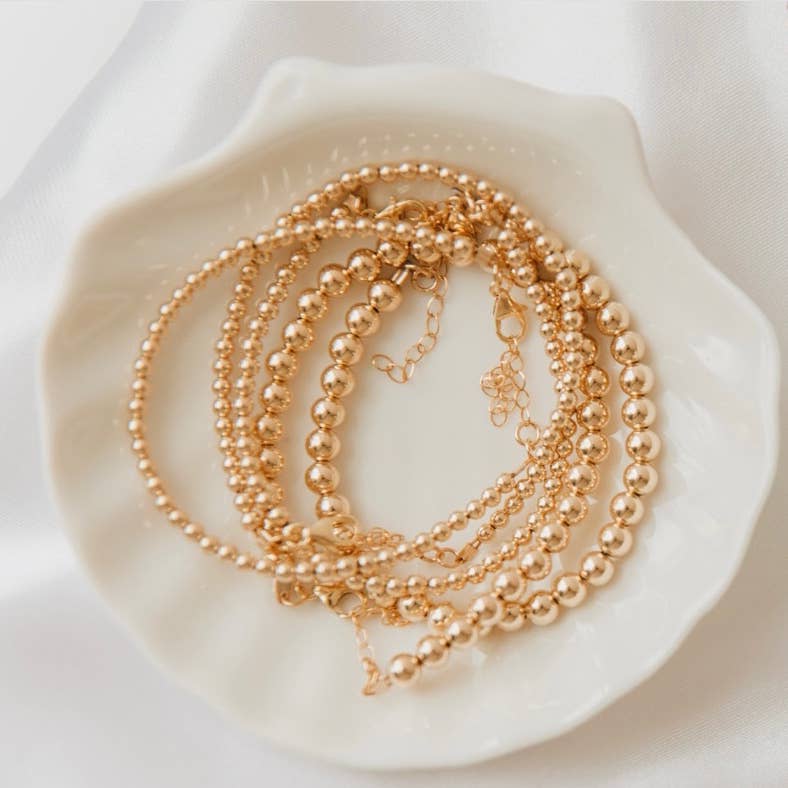 True by Kristy Jewelry - Wholesale Beaded Bracelet - Gold Filled Luxe Beaded Bracelet11