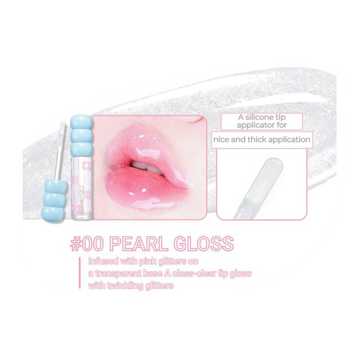PINEAPPLE Beauty – Großhandel Lipgloss – Colorgram COL077 Pearl Gloss Fruit Glass Tint – 4 Stück3