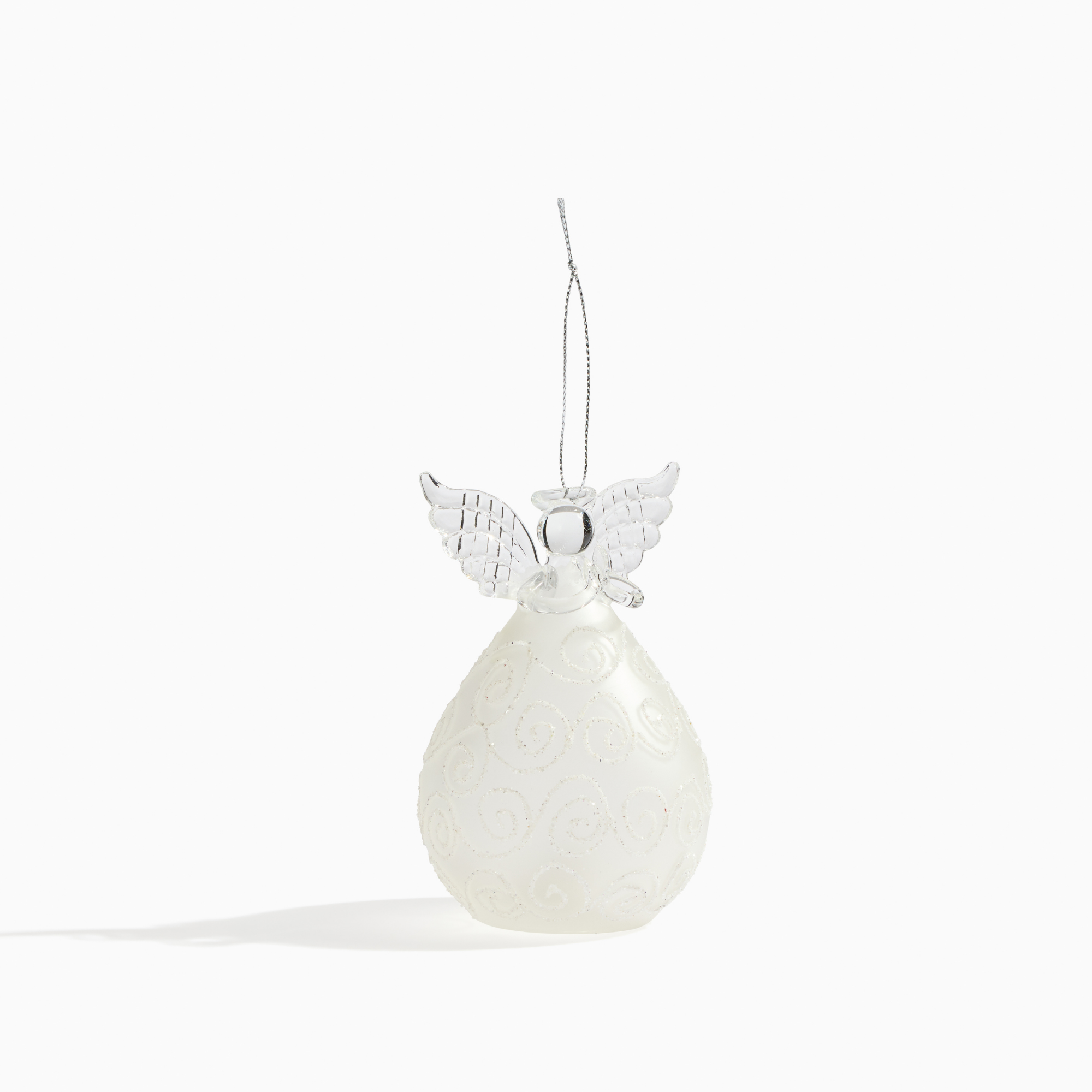 RCS Gifts - Wholesale Ornament - Light Up Angel Ornament w/ Swirls1