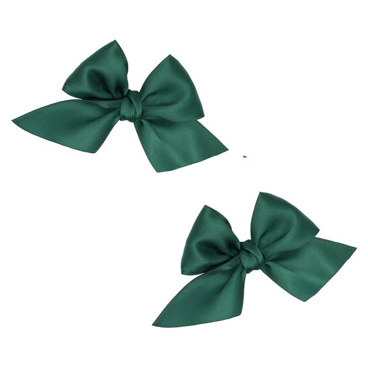 2pk Satin Baby Bloom Clips for wholesale by Baby Bling Bows